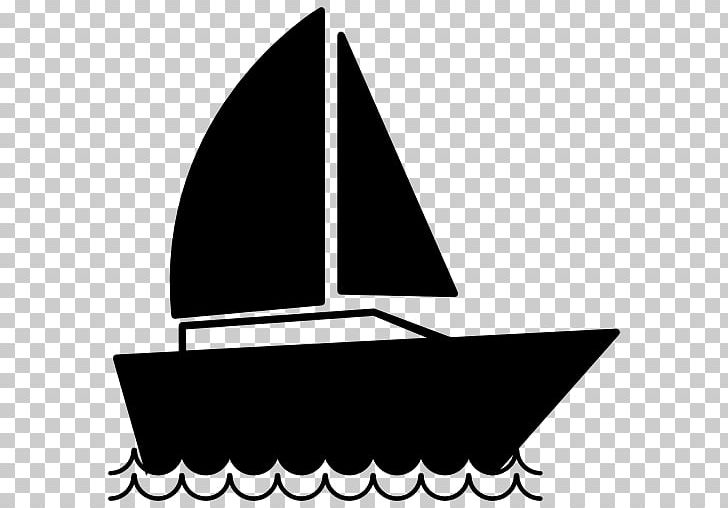 Sailboat Computer Icons Symbol Sailing PNG, Clipart, Artwork, Black, Black And White, Boat, Caravel Free PNG Download