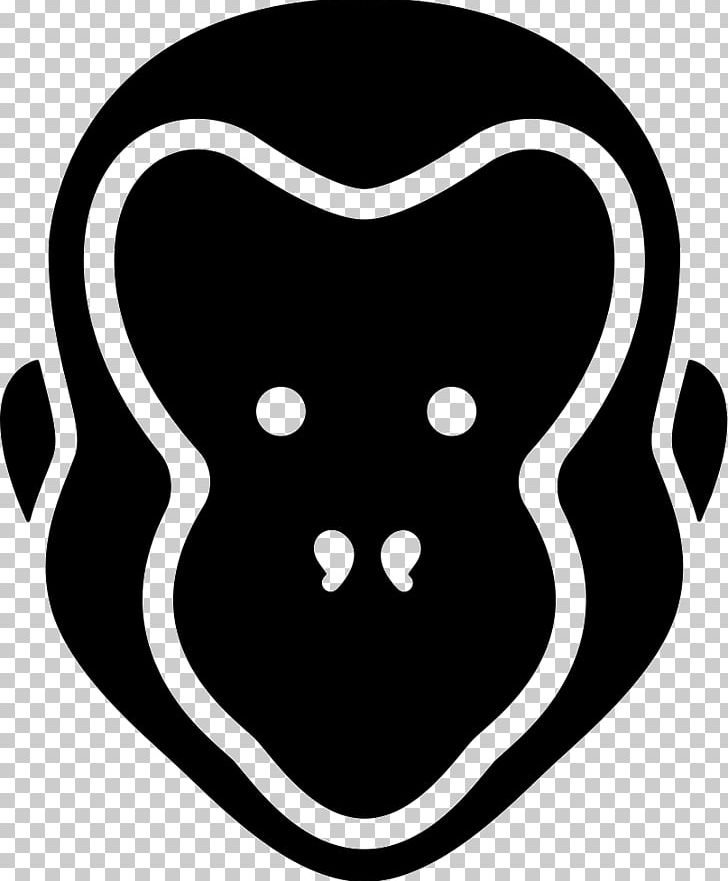 Primate Ape Computer Icons PNG, Clipart, Animal, Animals, Ape, Black And White, Computer Icons Free PNG Download