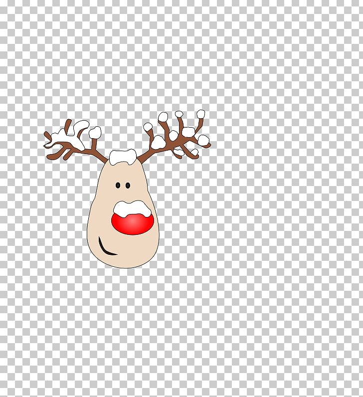 Rudolph Reindeer Nose PNG, Clipart, Antler, Cartoon, Christmas, Deer, Fictional Character Free PNG Download