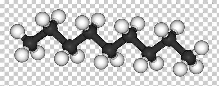Nonane Alkane Hydrocarbon Organic Chemistry PNG, Clipart, 3 D, Alkane, Ball, Black And White, Body Jewelry Free PNG Download
