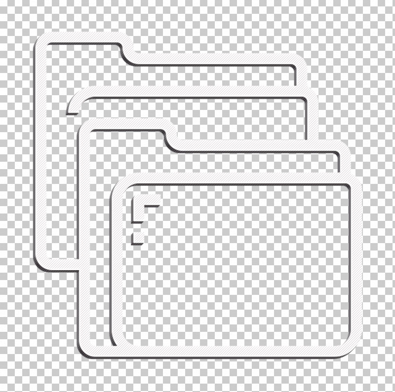 Folders Icon Files And Folders Icon Folder And Document Icon PNG, Clipart, Blackandwhite, Files And Folders Icon, Folder And Document Icon, Folders Icon, Line Free PNG Download