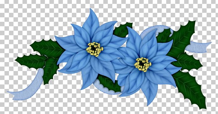 Blue Christmas Cut Flowers PNG, Clipart, 2015, Blue, Christmas, Cut Flowers, Flora Free PNG Download