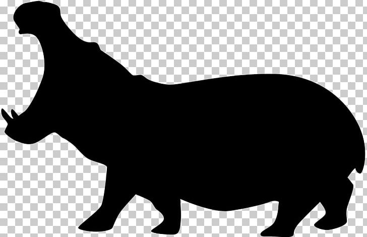 Dog Hippopotamus PNG, Clipart, Animal, Bear, Black, Black And White, Camel Free PNG Download