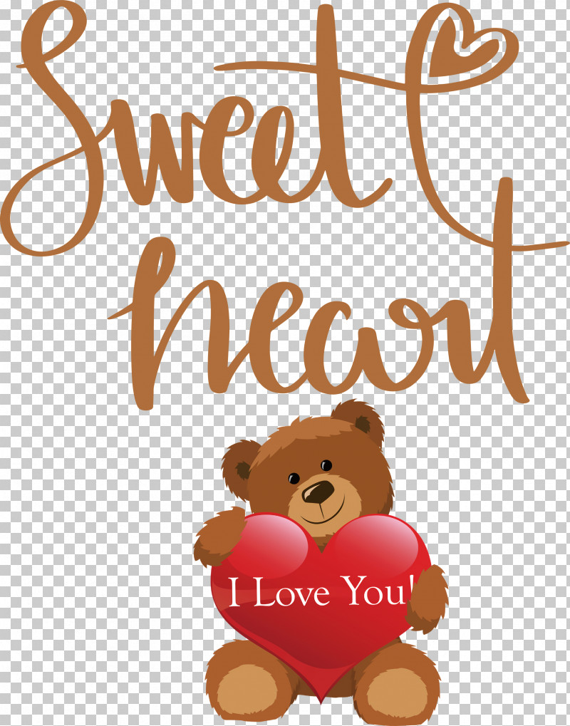 Sweet Heart Valentines Day Valentine PNG, Clipart, Bears, Biology, Cartoon, Logo, M Free PNG Download