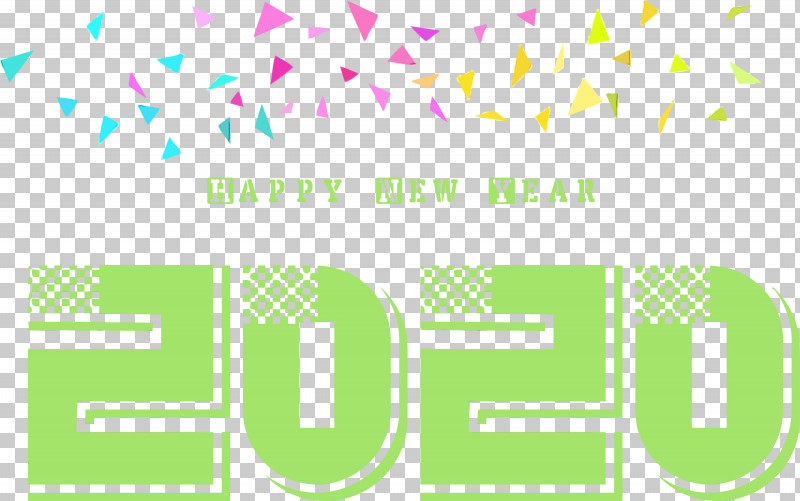 Green Text Line Font Pattern PNG, Clipart, Green, Happy New Year 2020, Line, Logo, New Year 2020 Free PNG Download