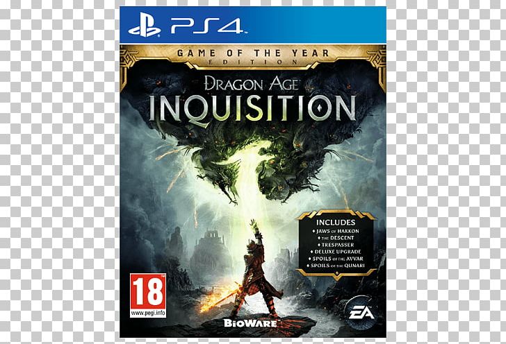 Dragon Age: Inquisition PlayStation 4 Video Game Electronic Arts The Game Award For Game Of The Year PNG, Clipart, Adventure Game, Dragon Age, Dragon Age Inquisition, Electronic Arts, Film Free PNG Download