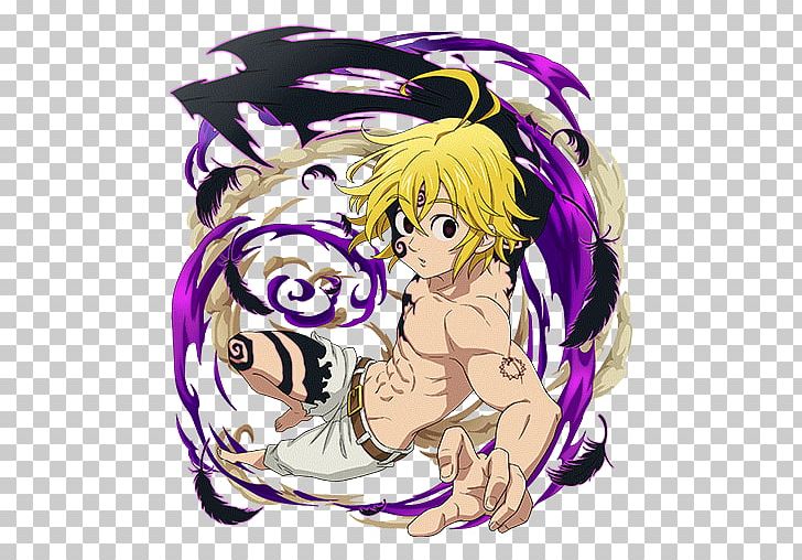 The Seven Deadly Sins Meliodas Anime PNG - Free Download.