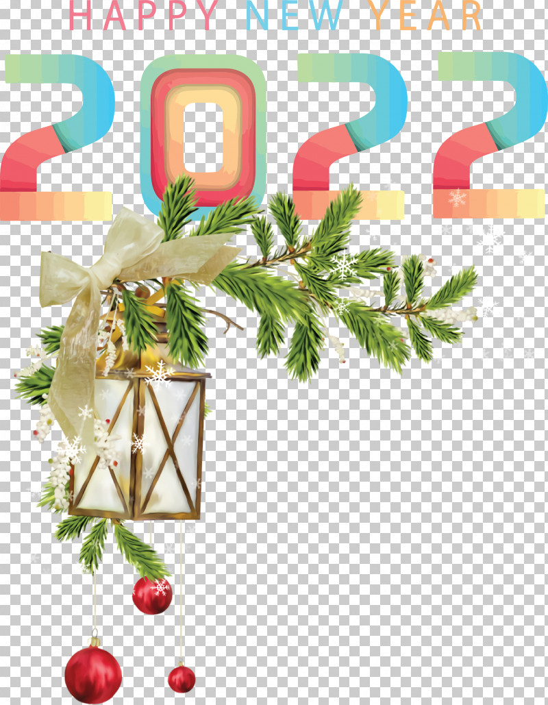 Happy 2022 New Year 2022 New Year 2022 PNG, Clipart, Bauble, Christmas Day, Christmas Decoration, Christmas Stocking, Garland Free PNG Download