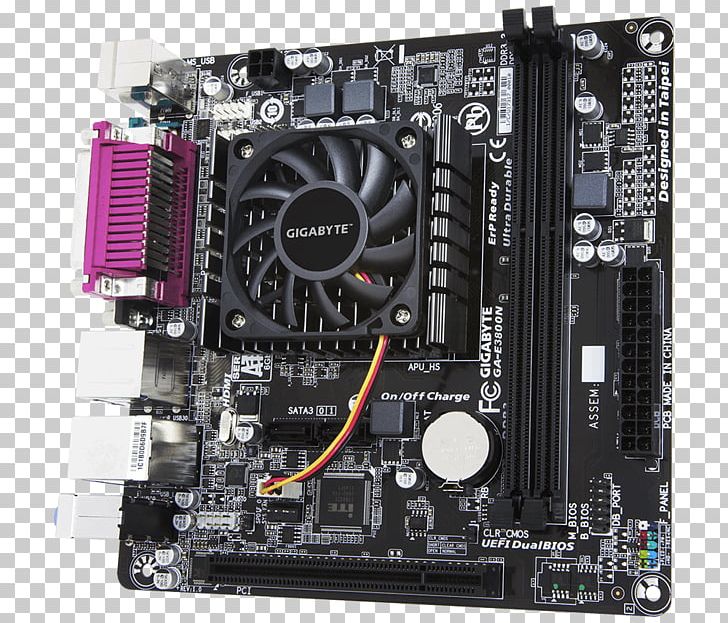 Motherboard Gigabyte Technology DDR3 SDRAM Mini-ITX Advanced Micro Devices PNG, Clipart, Accelerated Processing Unit, Computer Hardware, Electronic Device, Electronics, Integrated Circuits Chips Free PNG Download