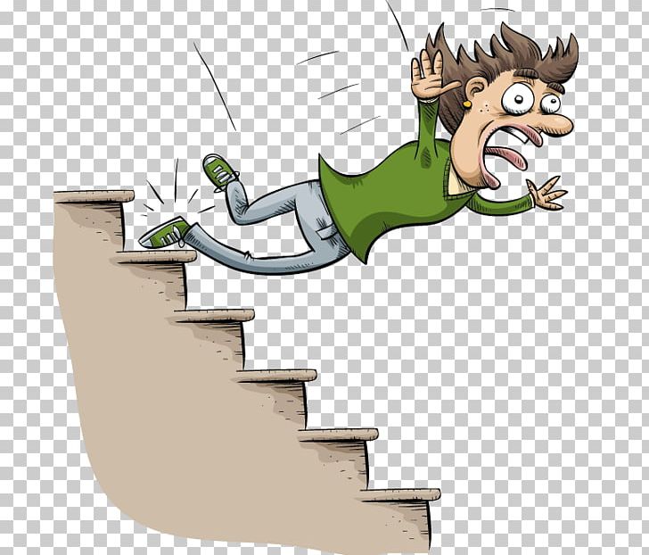 Stock Photography Stairs PNG, Clipart, Cartoon, Falling Down, Fictional Character, Mammal, Photography Free PNG Download