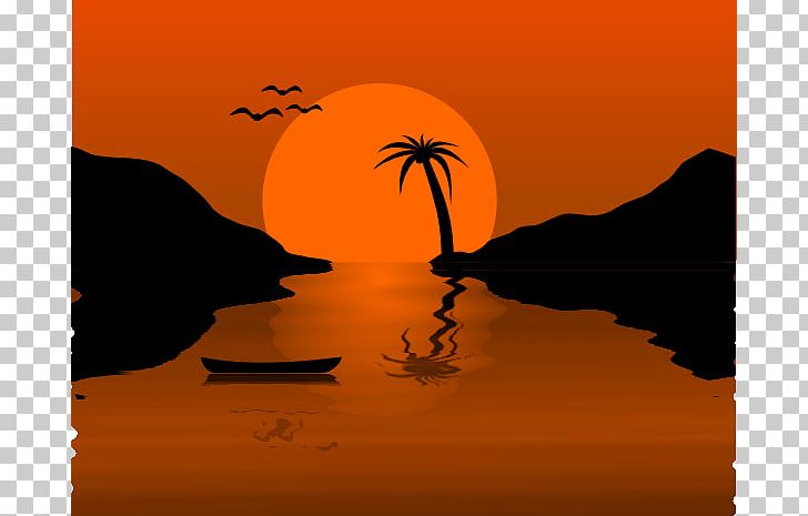 Sunset Scalable Graphics PNG, Clipart, Computer Wallpaper, Download, Drawing, Fisher Cliparts, Free Content Free PNG Download
