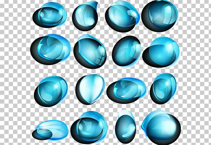 Blue Drop Circle PNG, Clipart, Aqua, Azure, Blue, Blue Background, Blue Flower Free PNG Download
