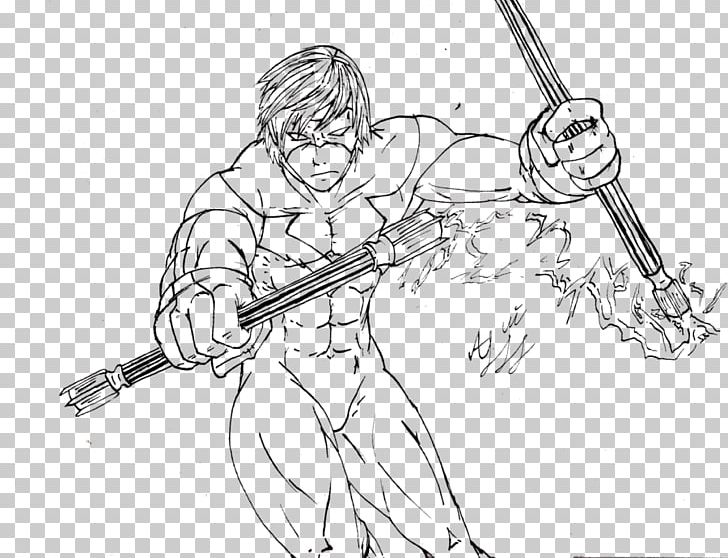 Dick Grayson Nightwing Sonic And The Black Knight Batman Coloring Book PNG, Clipart, Angle, Arm, Art, Artwork, Batman Free PNG Download