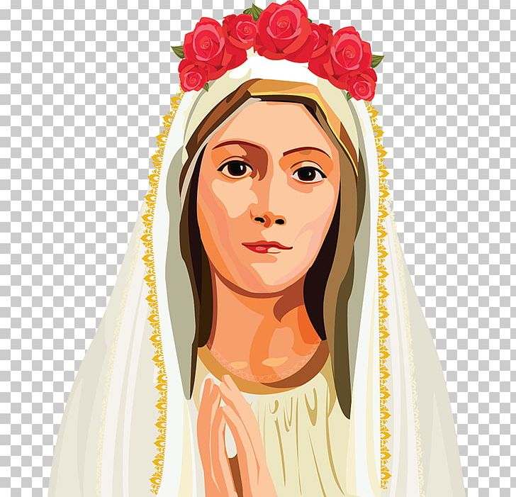 Mary Sanctuary Of Fátima Our Lady Of Fátima Our Lady Of Arabia PNG, Clipart, Art, Brown Hair, Catholicism, Costume Design, Fatima Free PNG Download