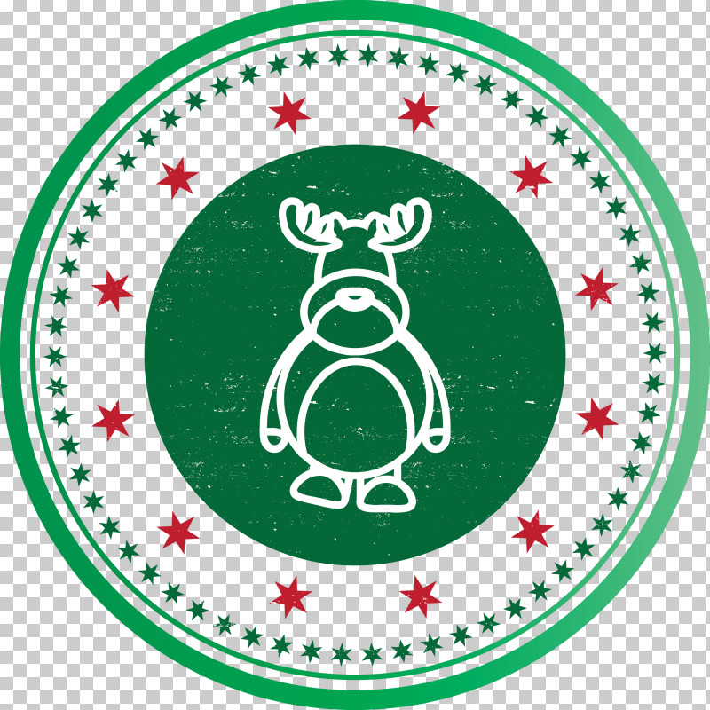 Christmas Stamp PNG, Clipart, Black Circle, Christmas Stamp, Circle, Line, Logo Free PNG Download