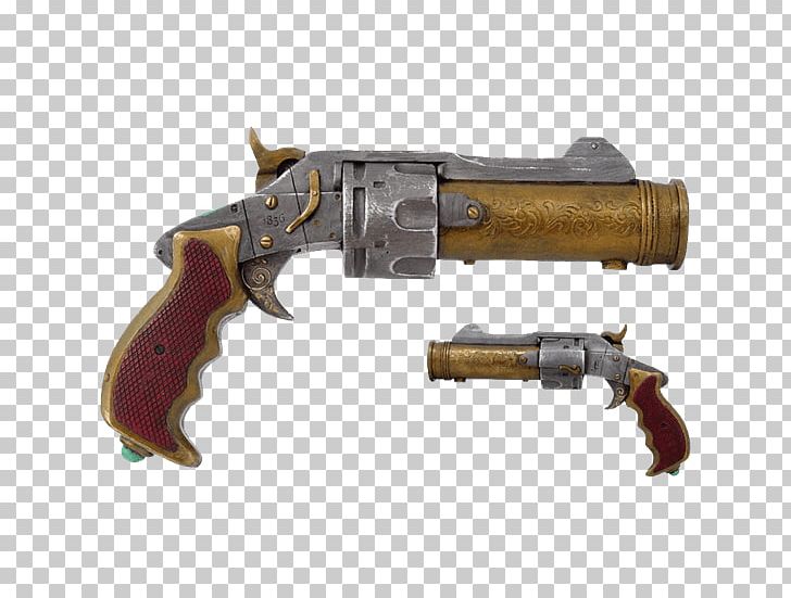 Firearm Steampunk Pistol Gun Revolver PNG, Clipart, Air Gun, Black Powder, Collectable, Colt 1851 Navy Revolver, Cosplay Free PNG Download