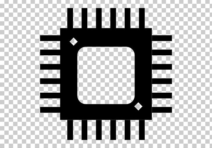 Intel Central Processing Unit Integrated Circuits & Chips Computer Icons PNG, Clipart, Area, Arithmetic Logic Unit, Black, Black And White, Brand Free PNG Download