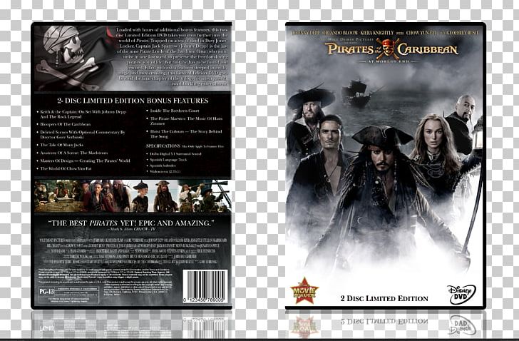 Pirates Of The Caribbean: At World's End Film DVD Hoist The Colours PNG, Clipart, Advertising, Art, Cover Art, Dvd, Film Free PNG Download