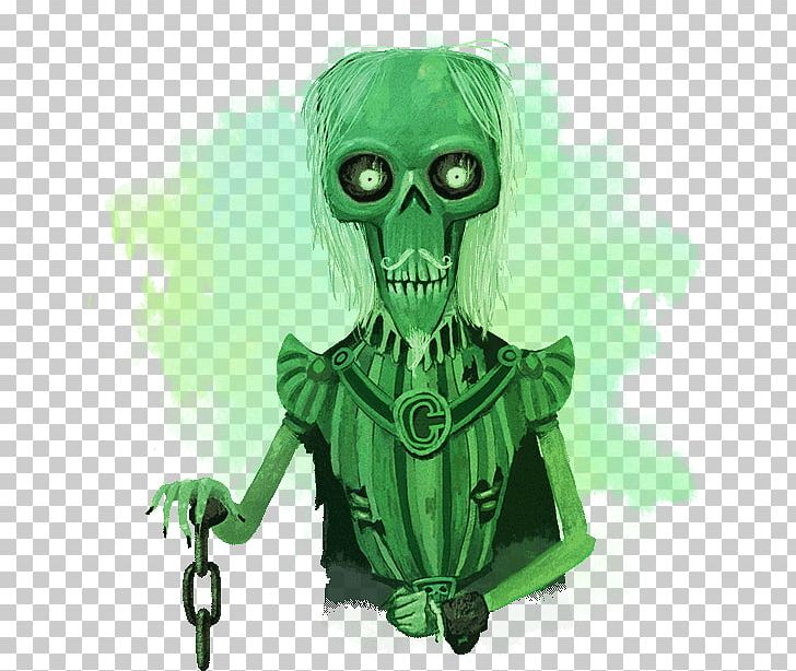Skull Skeleton Cartoon Legendary Creature PNG, Clipart, Cartoon, Costume Design, Fictional Character, Green, Legendary Creature Free PNG Download