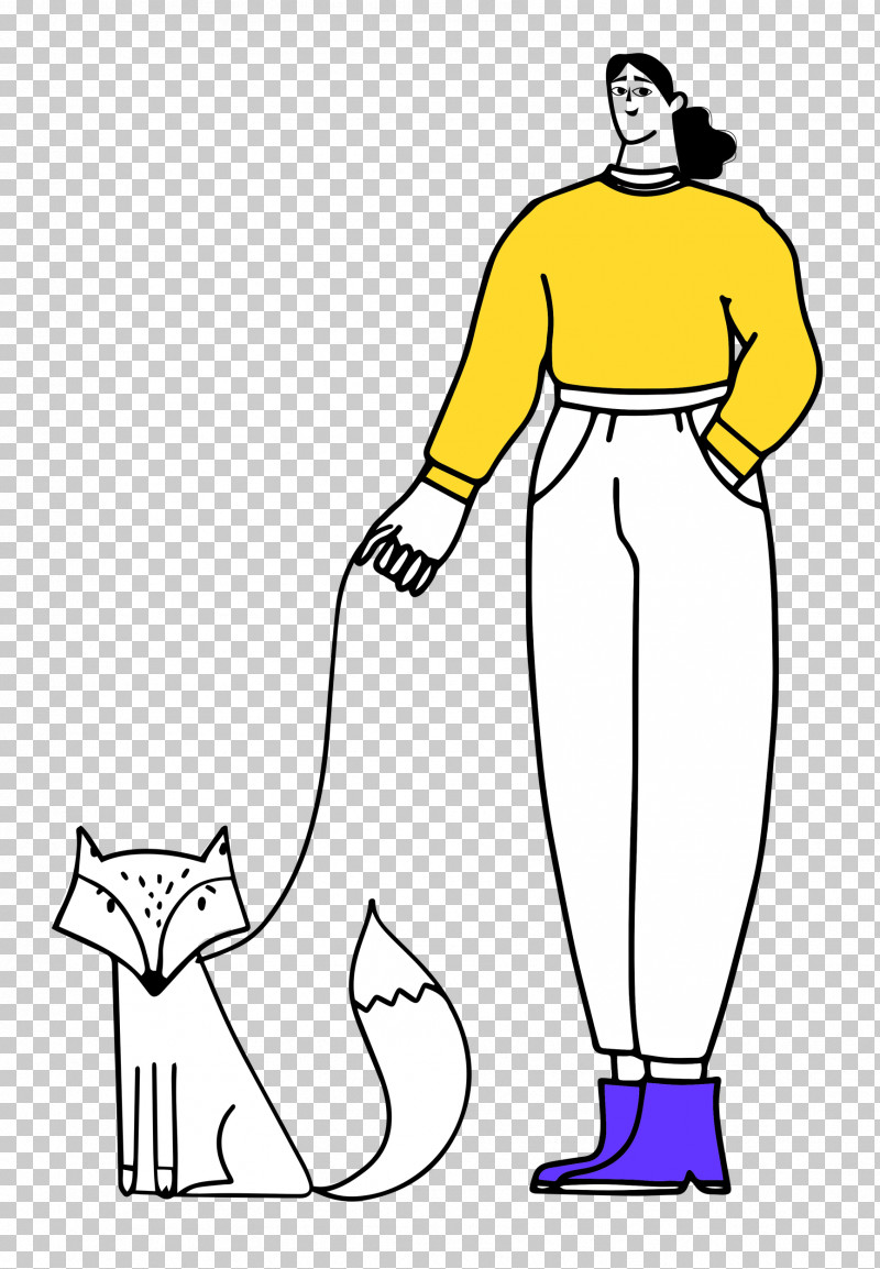 Walking The Fox PNG, Clipart, Clothing, Joint, Line Art, Meter, Shoe Free PNG Download