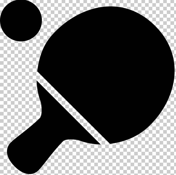 Ping Pong Paddles & Sets Black & White Computer Icons PNG, Clipart, Black And White, Black White, Circle, Download, Line Free PNG Download