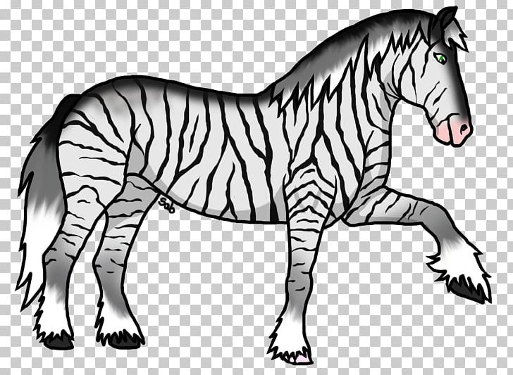 Mane Mustang Cat Quagga Mammal PNG, Clipart, Animal, Animal Figure, Big Cat, Big Cats, Black And White Free PNG Download