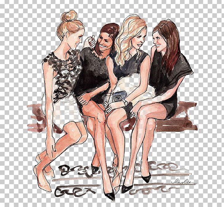 Friendship Drawing Fashion Illustration Best Friends Forever Illustration  PNG, Clipart, Baby Girl, Beat, Beauty, Cartoon, Cartoon