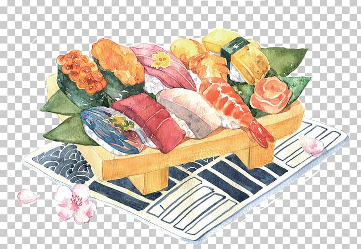Sushi Asian Cuisine Japanese Cuisine Poster PNG, Clipart, Advertising, Asian, Asian Cuisine, Asian Food, Cartoon Sushi Free PNG Download