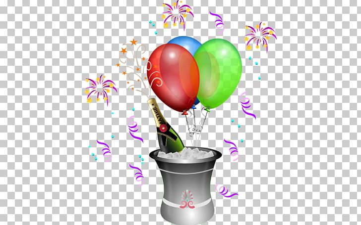 Balloon Birthday Party PNG, Clipart, Art, Balloon, Birthday, Birthday Cake, Champagne Free PNG Download