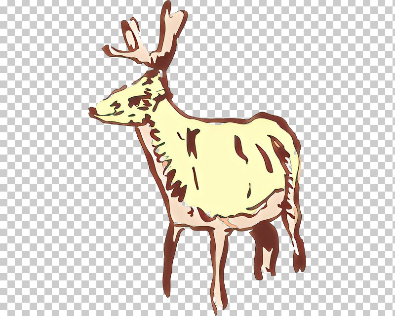 Reindeer PNG, Clipart, Antler, Deer, Drawing, Elk, Reindeer Free PNG Download