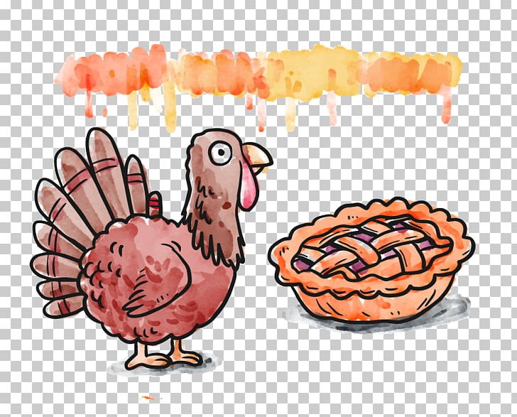 Turkey Thanksgiving Illustration PNG, Clipart, Adobe Illustrator, Bird, Chicken, Domesticated Turkey, Encapsulated Postscript Free PNG Download
