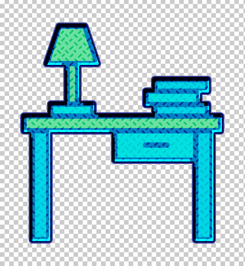 Furniture And Household Icon Desk Icon Interiors Icon PNG, Clipart, Desk Icon, Electric Blue, Furniture And Household Icon, Interiors Icon, Line Free PNG Download