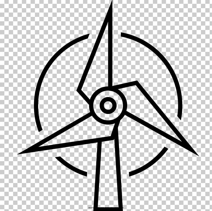 Wind Power Turbina Eólica Turbine Drawing Energy PNG, Clipart, Angle, Area, Artwork, Black And White, Circle Free PNG Download
