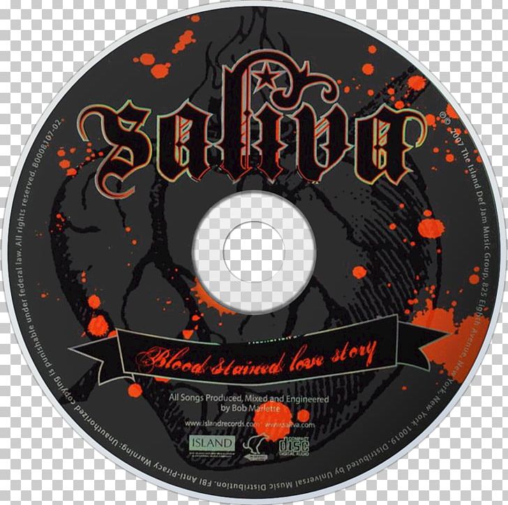 Compact Disc Saliva Blood Stained Love Story Album Back Into Your System PNG, Clipart, Album, Album Cover, Art, Brand, Compact Disc Free PNG Download