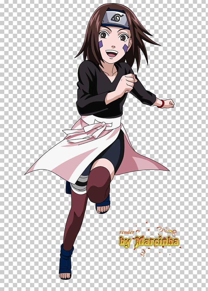 Naruto Shippūden Rin Nohara Costume Clothing, naruto, black Hair, manga,  cartoon png
