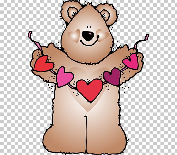 Valentine's Day Teacher PNG, Clipart, Art, Artwork, Bear, Bear Heart, Black And White Free PNG Download