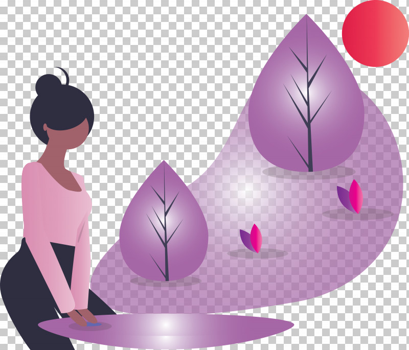 Purple Violet Tree Headgear Animation PNG, Clipart, Animation, Headgear, Purple, Tree, Violet Free PNG Download
