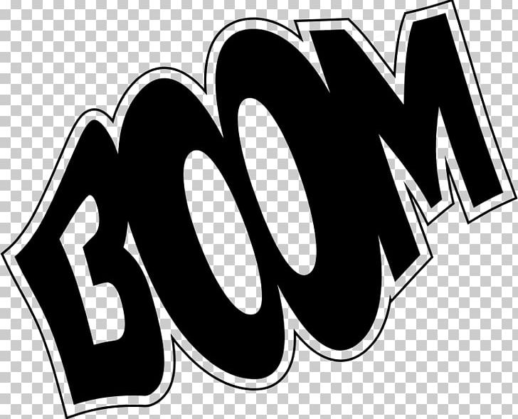 Onomatopoeia Computer Icons PNG, Clipart, Black, Black And White, Boom, Brand, Comics Free PNG Download