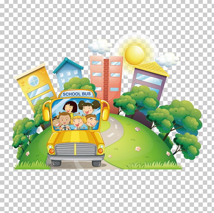Student School Illustration PNG, Clipart, Back To School, Bus, Bus Vector, Cartoon, Children Free PNG Download