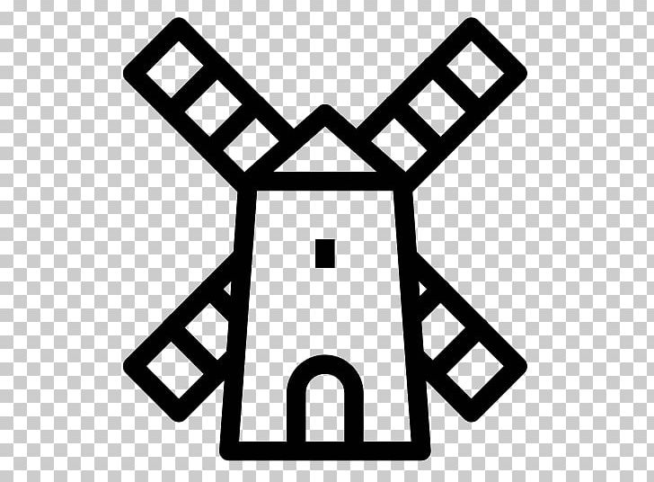 Wind Farm Computer Icons Windmill Wind Turbine PNG, Clipart, Agriculture, Angle, Area, Black, Black And White Free PNG Download