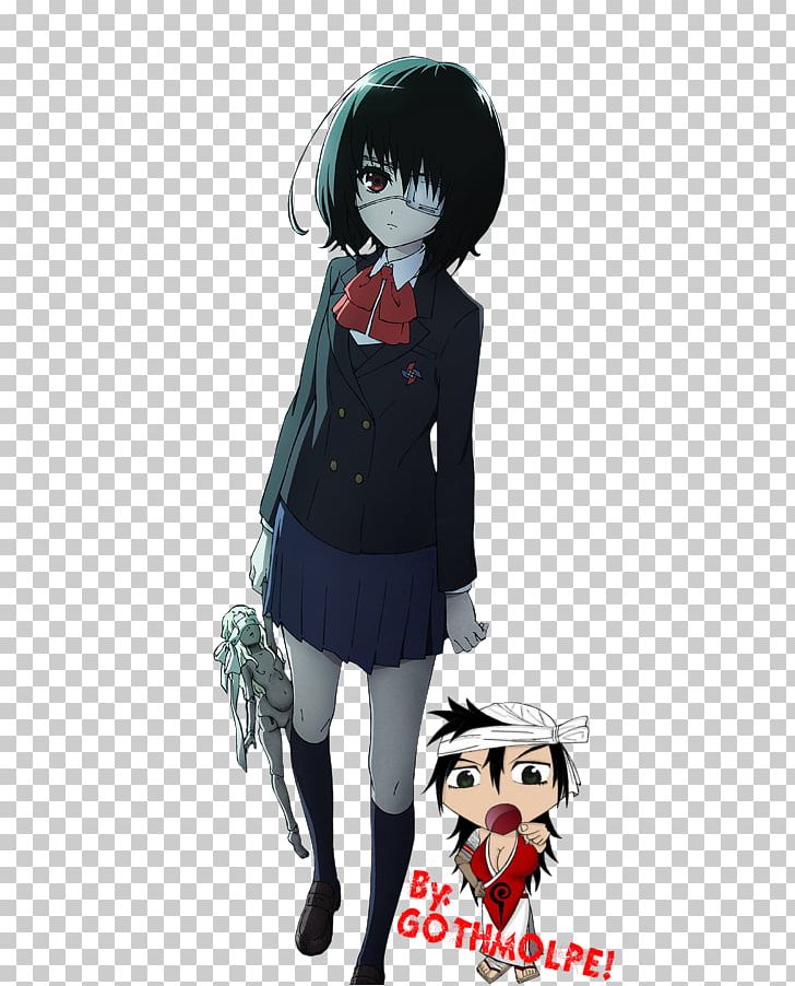 Mei Misaki Another Anime Mangaka PNG, Clipart, Anime, Another, Black Hair, Brown Hair, Character Free PNG Download