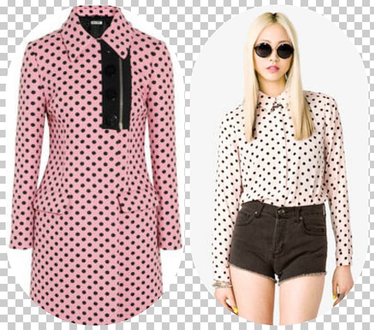 Polka Dot Blouse Fashion Clothing Dress PNG, Clipart, Blouse, Button, Clothing, Collar, Color Free PNG Download