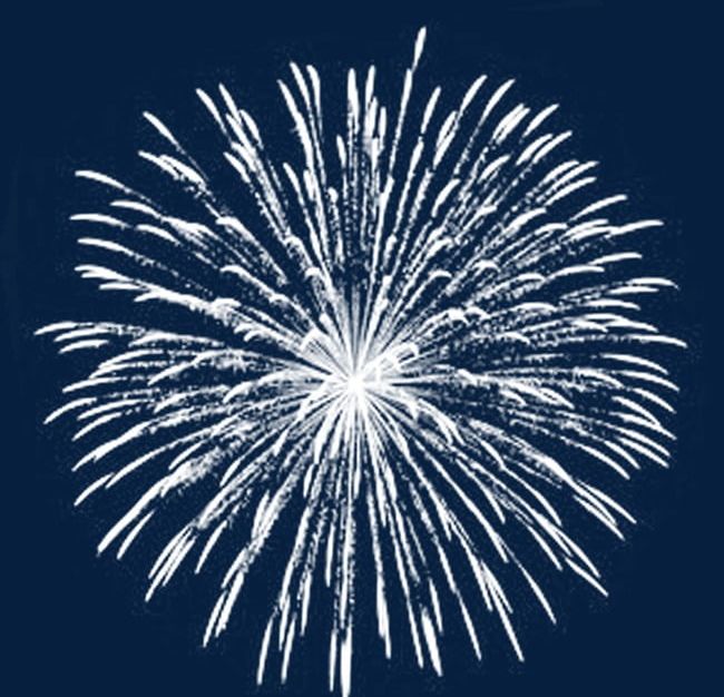 White Fireworks Material PNG, Clipart, Chinese, Chinese New Year, Creative, Festival, Fireworks Free PNG Download