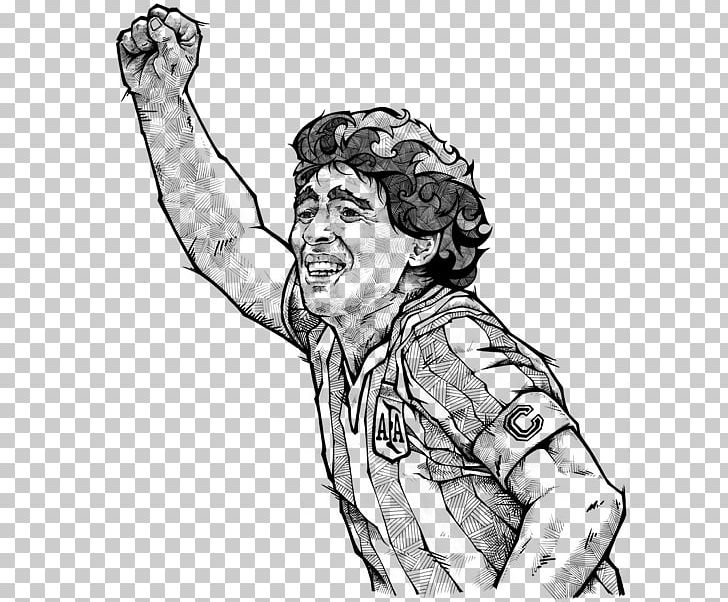 Drawing Football Sketch PNG, Clipart, Arm, Art, Black And White, Cartoon, Diego Free PNG Download