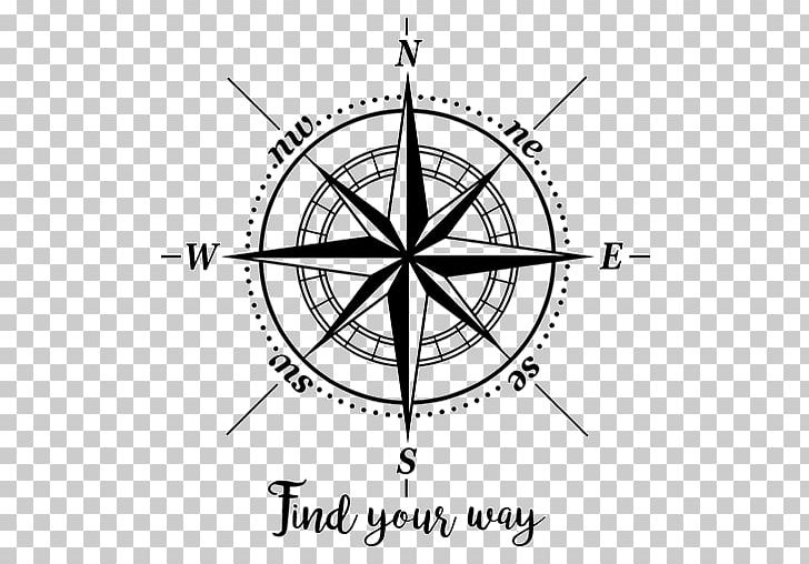 Compass Rose Wind North PNG, Clipart, Angle, Arah, Area, Bearing, Black And White Free PNG Download