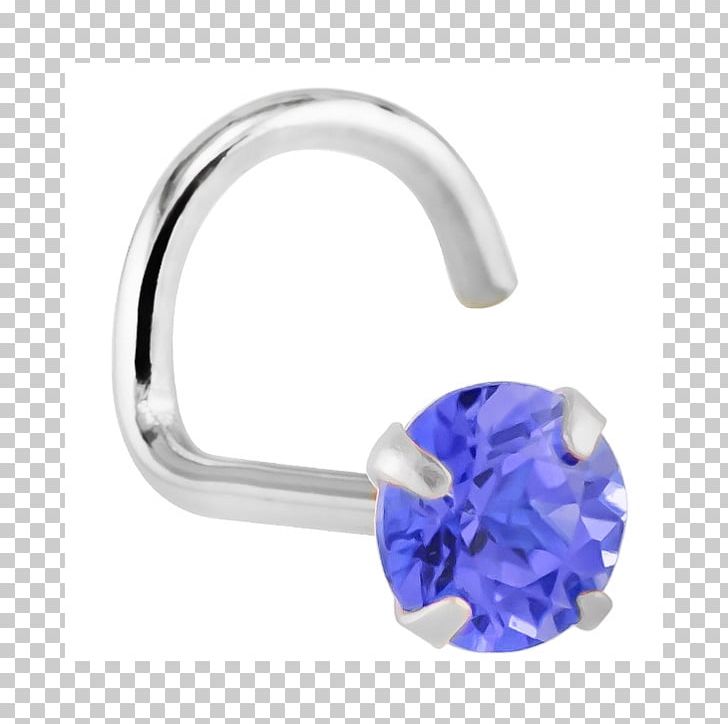Sapphire Nose Piercing Colored Gold Ring PNG, Clipart, Amethyst, Birthstone, Blue, Body Jewellery, Body Jewelry Free PNG Download
