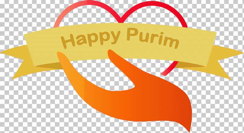 Purim Jewish Holiday PNG, Clipart, Holiday, Jewish, Logo, Orange, Purim Free PNG Download
