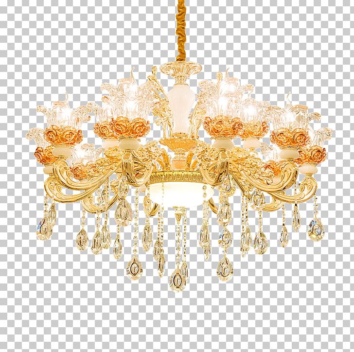 Chandelier Baroque Brass Lamp Light Fixture PNG, Clipart, Baroque, Brass, Chandelier, Copper, Decor Free PNG Download