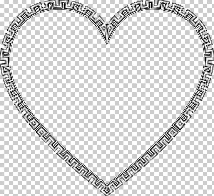 Border Frame Heart PNG, Clipart, Art, Black And White, Body Jewelry, Border, Circle Free PNG Download