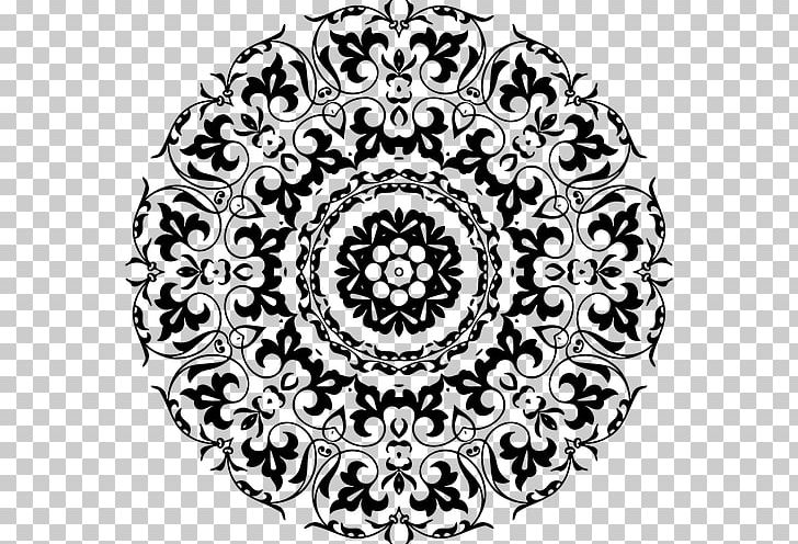 Ornament Decorative Arts PNG, Clipart, Area, Black And White, Circle, Circular, Clip Art Free PNG Download